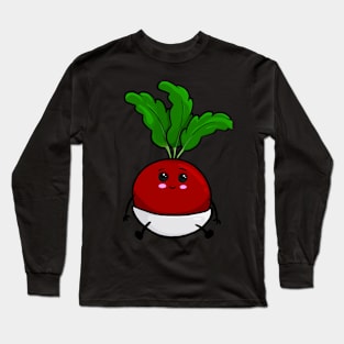 You Look Rad! - Baby Kawaii Radish Long Sleeve T-Shirt